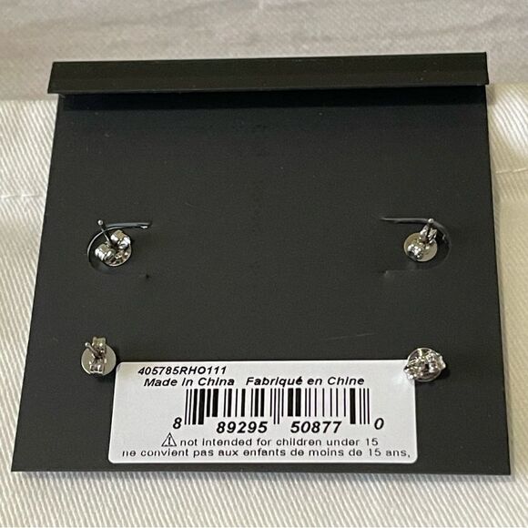 Coach Signature C Stud Earrings Set - Picture 4 of 6